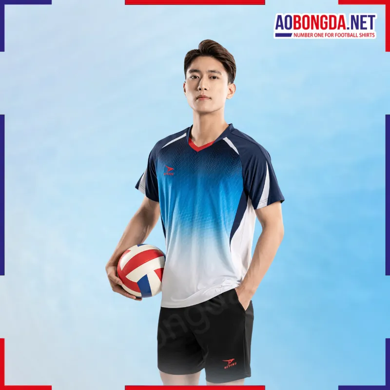 [SALE] Bộ Bóng Chuyền Beyono Wave Nam Trắng