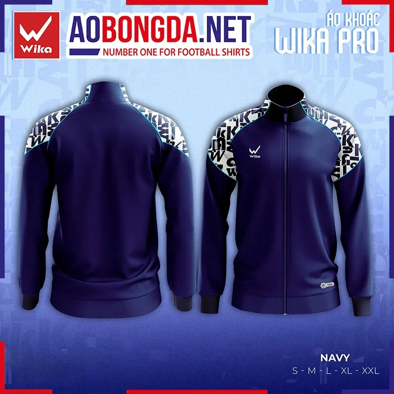 Áo Khoác Di Chuyển Wika Pro Navy