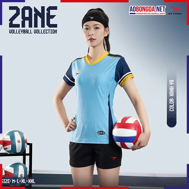 Bộ Bóng Chuyền Beyono Zane Nữ Xanh Ya