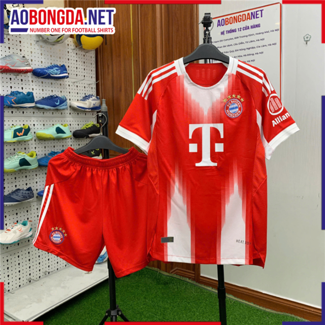 Áo Bóng Đá Câu Lạc Bộ Bayern Đỏ 2025-2026