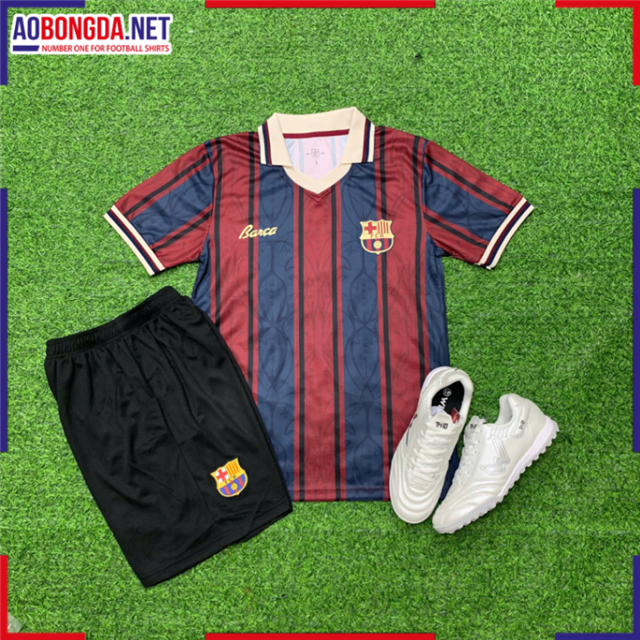 Áo Bóng Đá Câu Lạc Bộ Barca Bản Fan 2025-2026