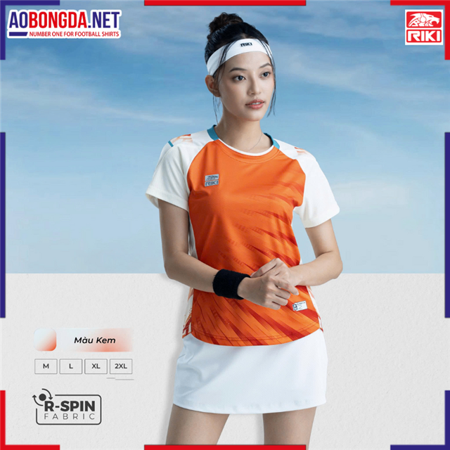 Áo Thể Thao Riki AM03 Nữ Kem