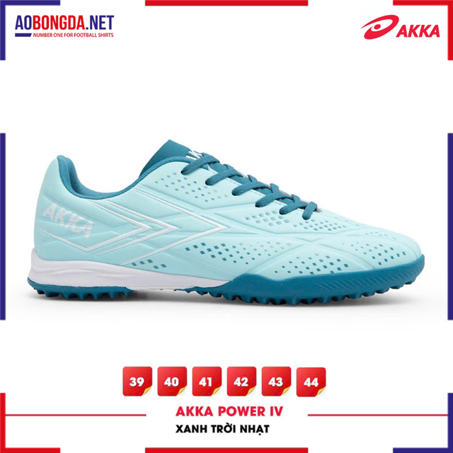 Giày Bóng Đá Akka Power 4 Xanh Trời Nhạt