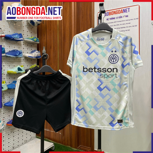  Áo Bóng Đá Câu Lạc Bộ Inter Milan Xám Xanh 2025-2026