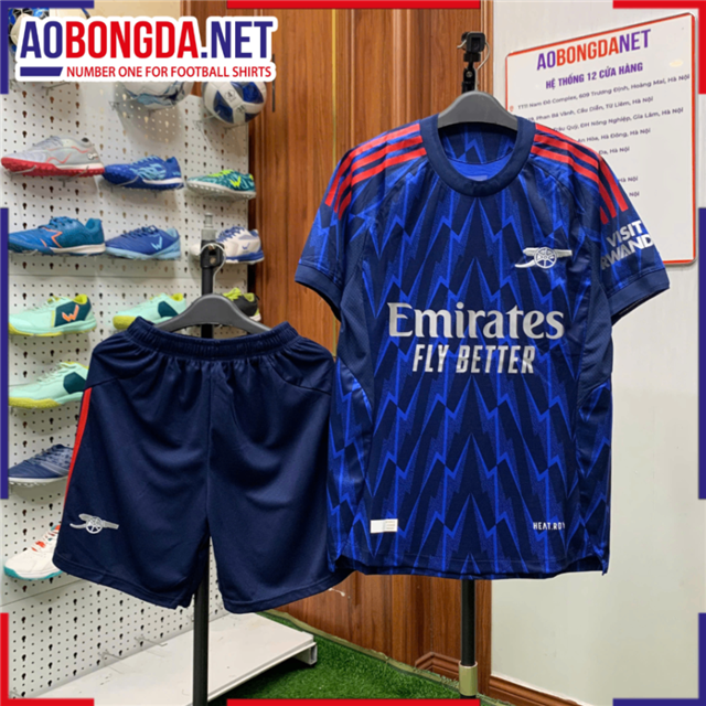 Áo Bóng Đá Câu Lạc Bộ Arsenal Xanh 2025-2026