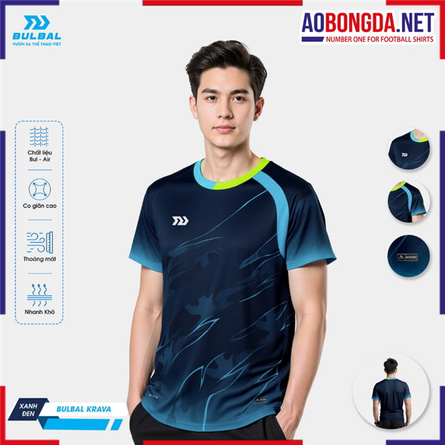 Áo Thể Thao Bulbal Krava Nam Navy