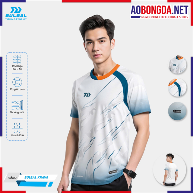 Áo Thể Thao Bulbal Krava Nam Trắng