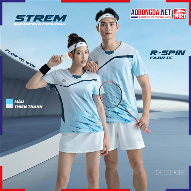 Áo Thể Thao Riki AM04 Nữ Thiên Thanh