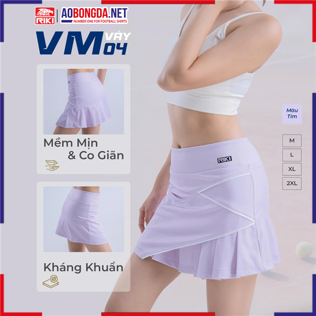 Váy Thể Thao Riki VM04 Nữ Tím