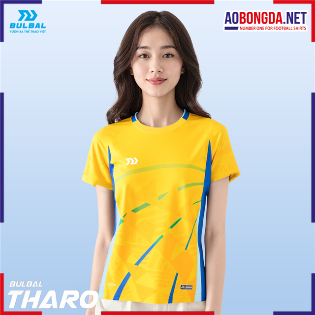 Áo Thể Thao Bulbal Tharo Nữ Vàng