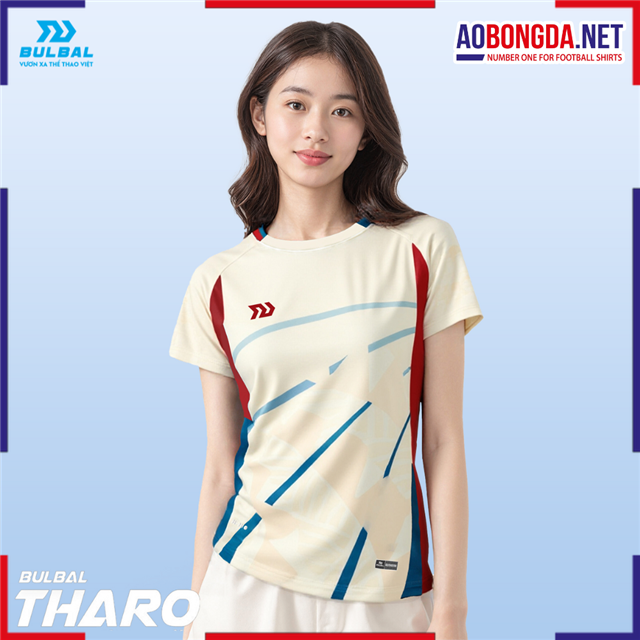 Áo Thể Thao Bulbal Tharo Nữ Kem