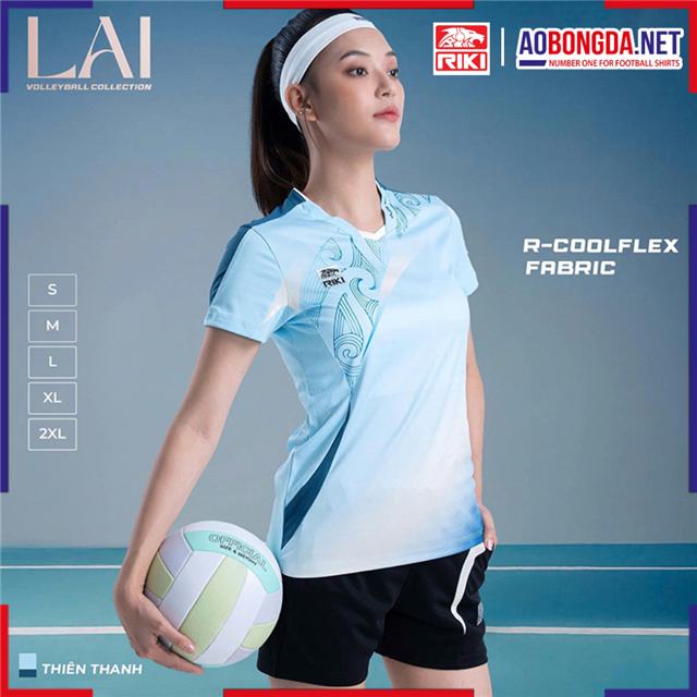 Bộ Bóng Chuyền Riki Lai Nữ Thiên Thanh