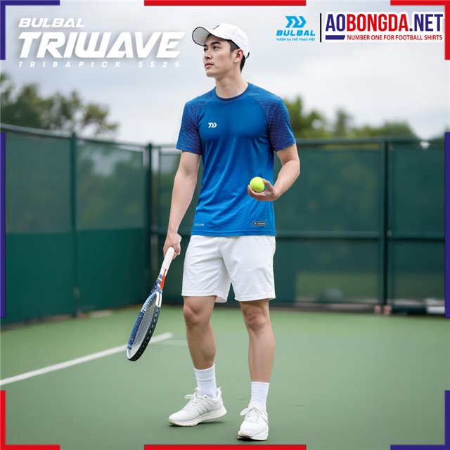Áo Thun Thể Thao Nam Bulbal Triwave Lông Công