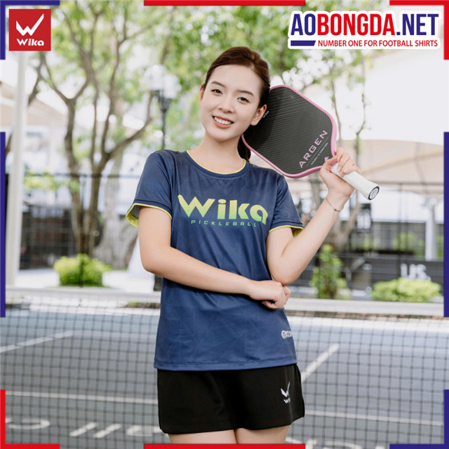 Áo Thể Thao Wika Team Nữ Navy