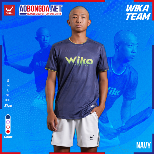 Áo Thể Thao Wika Team Nam Navy