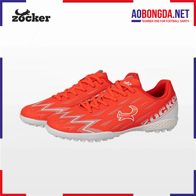 Giày Bóng Đá Zocker ZTF Inspire Pro 2 Đỏ Trắng