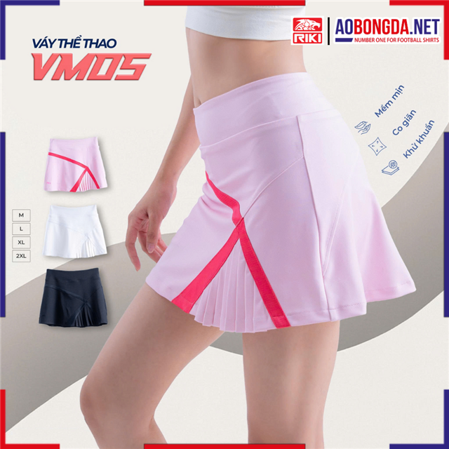 Váy Thể Thao Riki VM05 Nữ Hồng