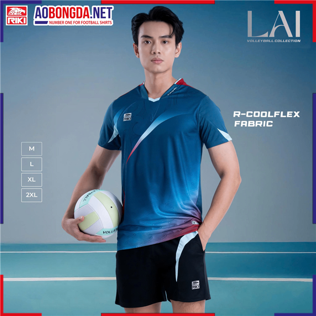 Bộ Bóng Chuyền Riki Lai Nam Cổ Vịt