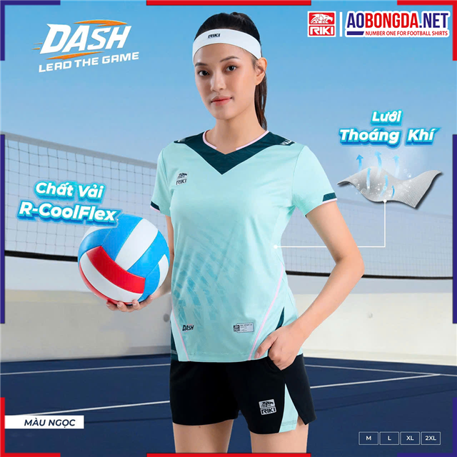 Bộ Bóng Chuyền Riki Dash Nữ Ngọc