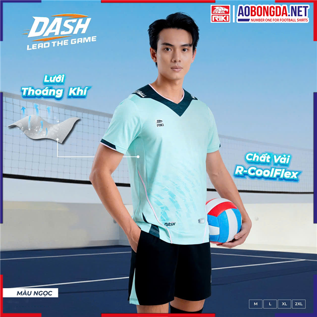 Bộ Bóng Chuyền Riki Dash Nam Ngọc