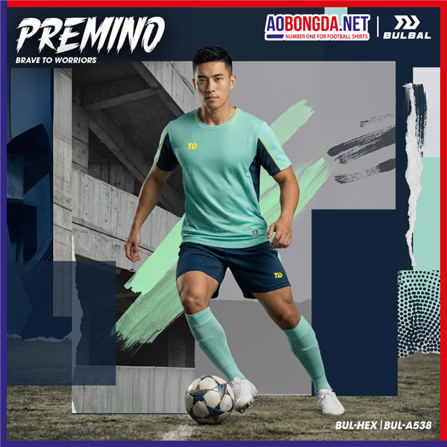 Áo Bóng Đá Không Logo Bulbal Premino Ngọc