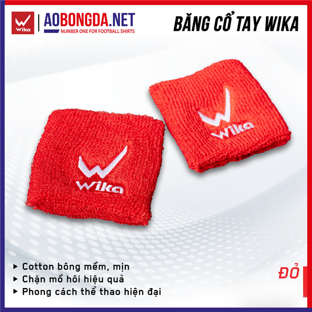 Băng Cổ Tay Wika Đỏ