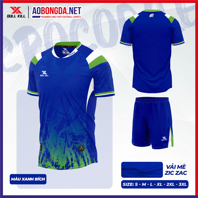 Áo Bóng Đá Không Logo Dullkill Crocodoile Bích