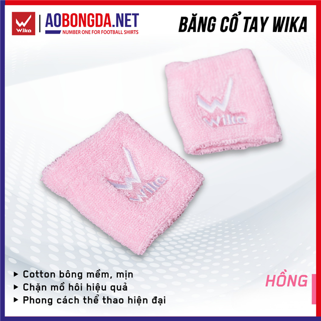 Băng Cổ Tay Wika Hồng