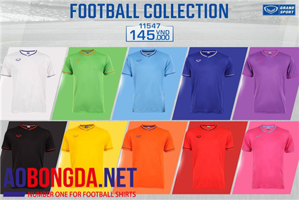 Áo Không Logo Grand Sport tuỳ chọn màu quần áo