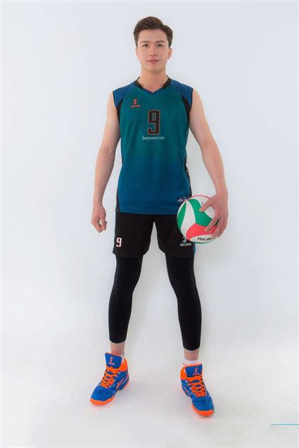 Bộ Quần Áo Bóng Chuyền Beyono Gunner Xanh Lý