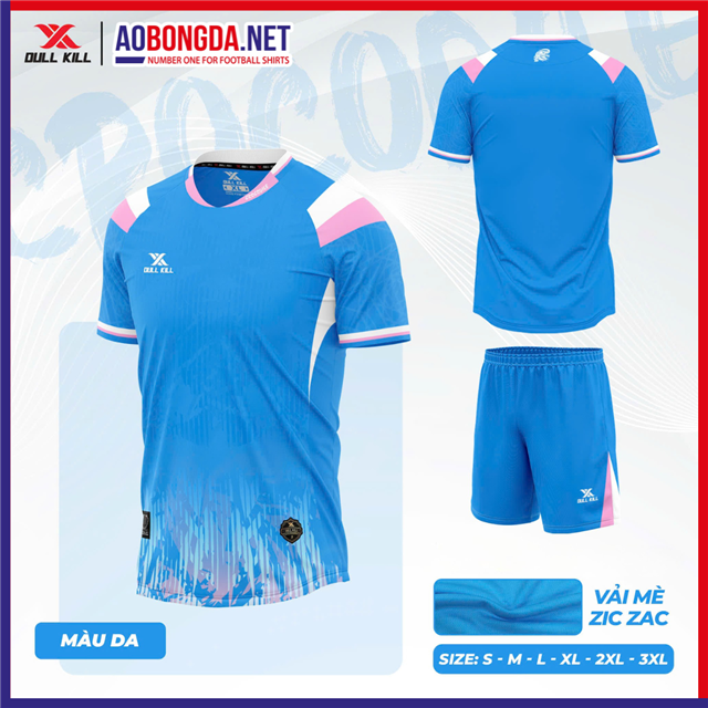 Áo Bóng Đá Không Logo Dullkill Crocodoile Biển