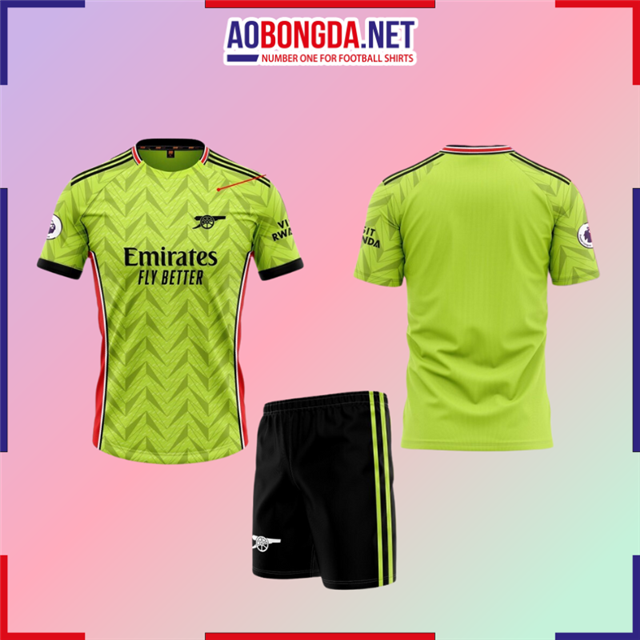 Áo Bóng Đá Câu Lạc Bộ Arsenal Xanh Chuối 2023-2024
