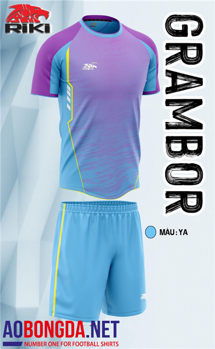 Áo không logo Grambor  xanh ya