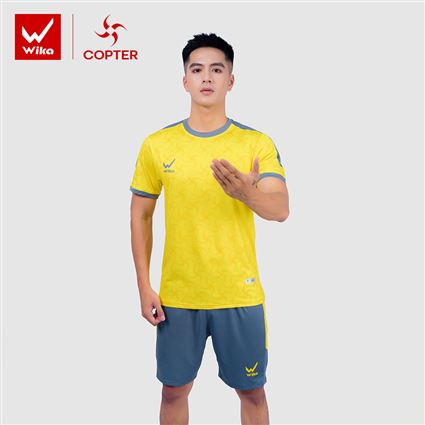 Áo bóng đá Wika Copter Vàng 5