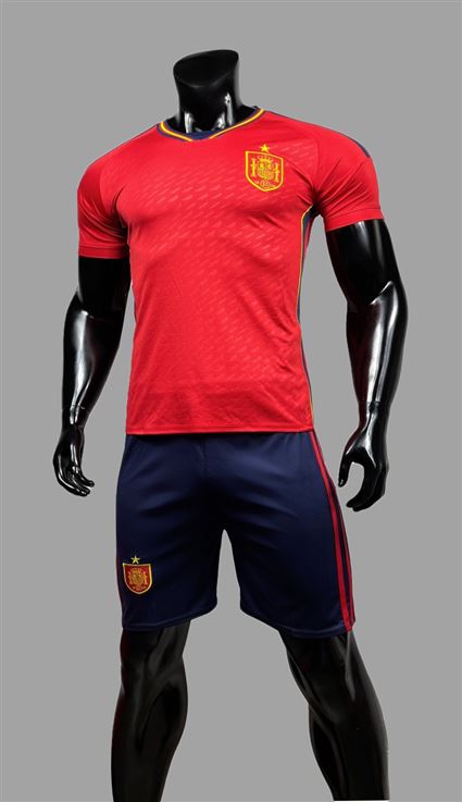 Áo Bóng Đá Đội Tuyển Tây Ban Nha World Cup Đỏ Sân nhà 2022-2023
