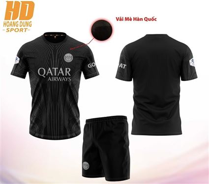 Áo Bóng Đá CLB PSG Đen 2023-2024