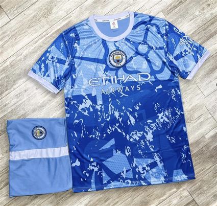 Áo Bóng Đá Manchester City Xanh Ngọc Fantasy 2023-2024