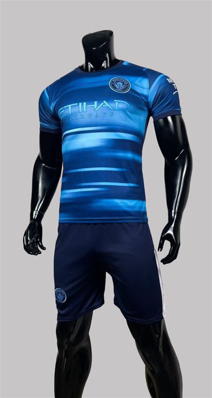 Áo Bóng Đá Manchester City Xanh Đen Sân Khách 2022-2023