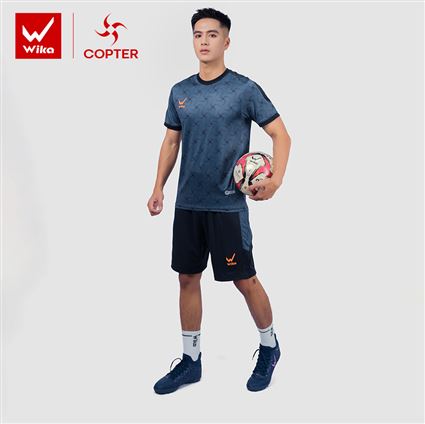 Áo bóng đá Wika Copter Đen 1