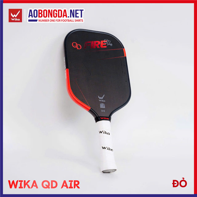 Vợt Pickleball Wika QD Fire Đỏ