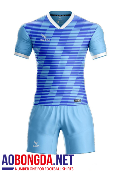 Áo Bóng Đá không logo Kamito xanh ngọc