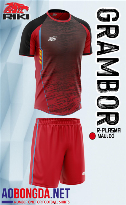 Áo không logo Grambor đỏ