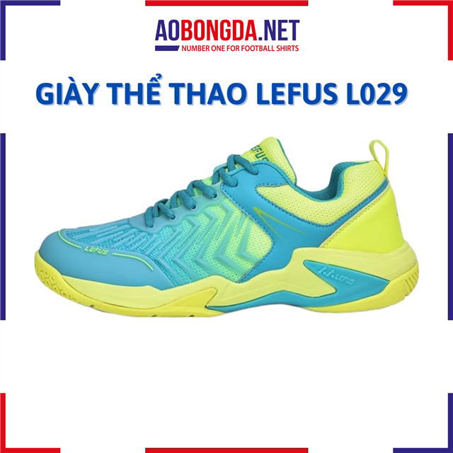 Giày Thể Thao Lefus L029 Cyan Yellow