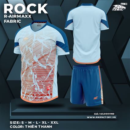 Áo Không Logo Riki Rock Xám Thiên Thanh