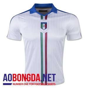 Áo Bóng Đá Đội Tuyển Ý Euro trắng thi đấu 2016-2017