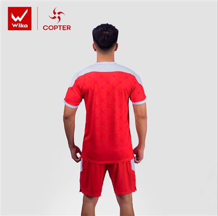 Áo bóng đá Wika Copter Đỏ 5
