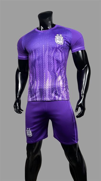 Áo Bóng Đá Argentina World Cup Tím Sân Khách 2022 - 2023