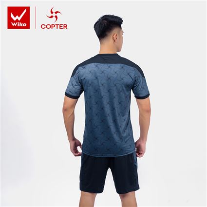 Áo bóng đá Wika Copter Đen 2