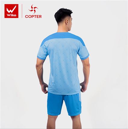 Áo bóng đá Wika Copter Xanh