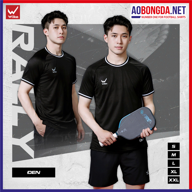  Áo Thể Thao Wika Rally Đen